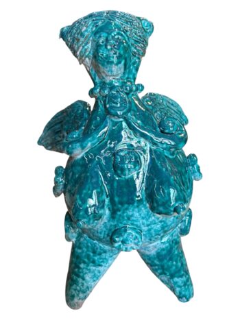 Arpia Donna - in ceramica di Santo Stefano di Camastra
