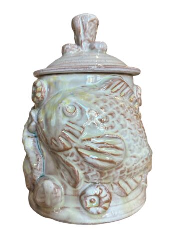 Barattolo Marino - in ceramica di Santo Stefano di Camastra