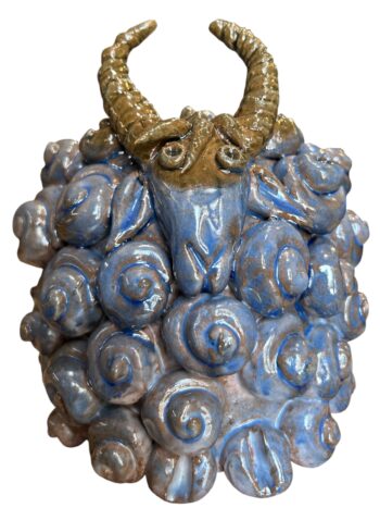 Fantazoo Montone II - in Ceramica di Santo Stefano di Camastra