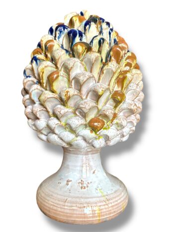 Pigna Sfumata M/B - in Ceramica di Santo Stefano di Camastra