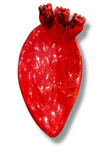 Pala di Fico D'india R/N - in Ceramica di Santo Stefano di Camastra