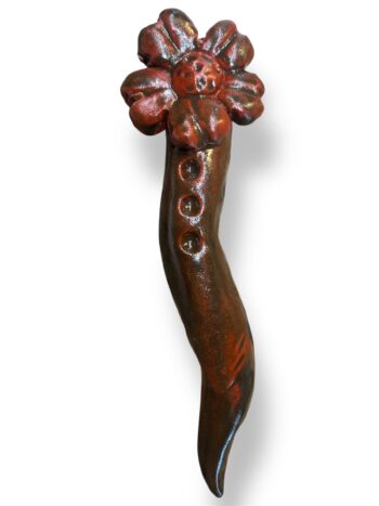 Corno Fiore - in Ceramica di Santo Stefano di Camastra