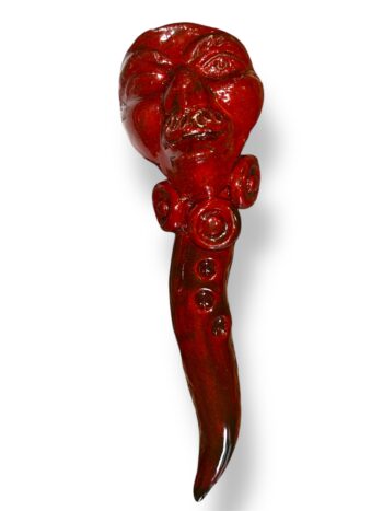 Corno Uomo - in Ceramica di Santo Stefano di Camastra