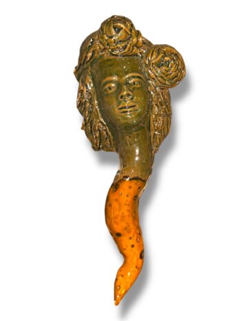 Corno Donna - in Ceramica di Santo Stefano di Camastra