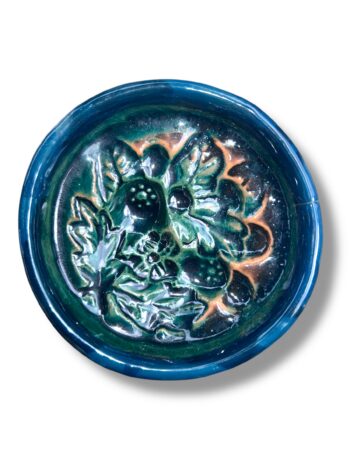 Formella Uva - in Ceramica di Santo Stefano di Camastra