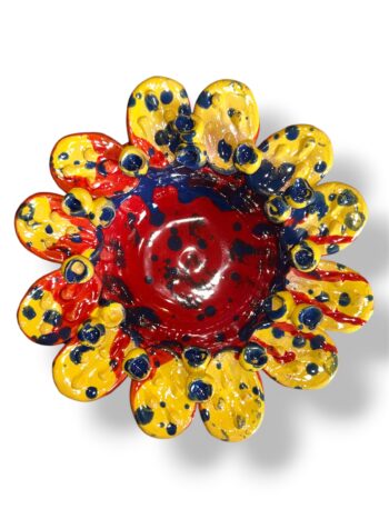 Ciotola Pale di Fico R/G/B - In Ceramica di Santo Stefano di Camastra