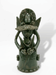 Matrangela Verde H 30 -in Ceramica di Santo Stefano di Camastra