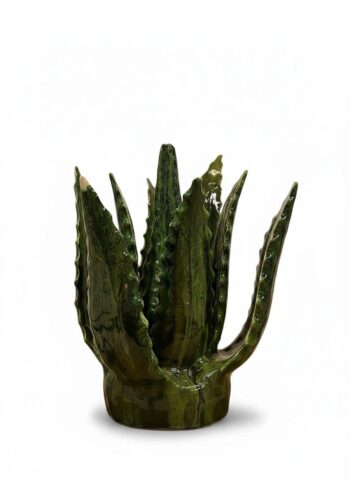 Aloe Vera  H40 - in Ceramica di Santo Stefano di Camastra