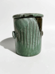 Barattolo Moderno Verde- In Ceramica di Santo Stefano di Camastra