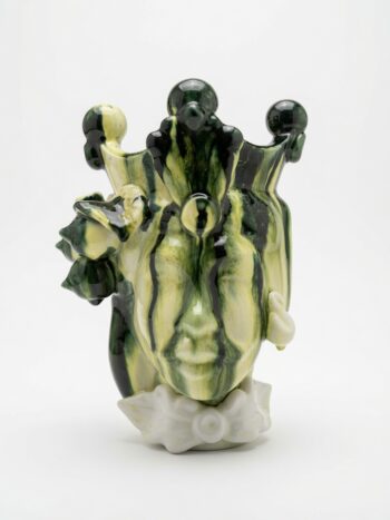 Testa di Moro limoni BV – in Ceramica di Santo Stefano di Camastra