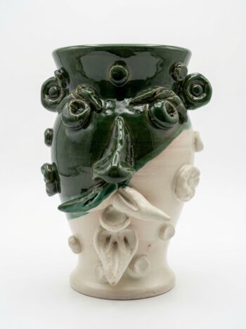 Vaso Sikano V/B - in Ceramica di Santo Stefano di Camastra