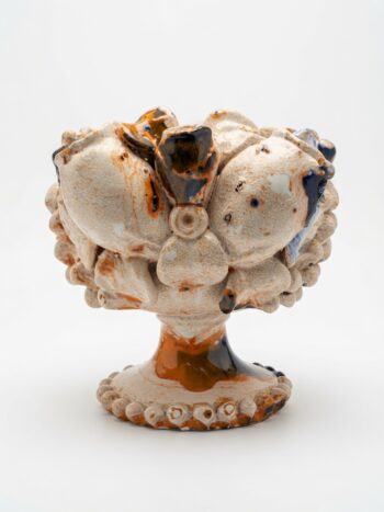 Vaso Pala di Fico A/B - in Ceramica di Santo Stefano di Camastra