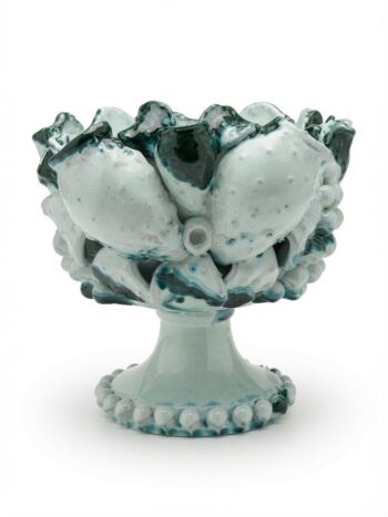 Vaso Pala Di Fico V/B - in Ceramica di Santo Stefano di Camastra