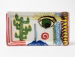 Vassoio Big Eyes - in Ceramica di Santo Stefano di Camastra