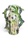 Vaso Pesci Verde - in Ceramica di Santo Stefano di Camastra