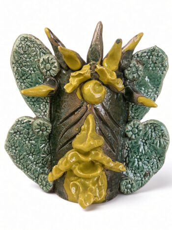 Polifemo Pale di Fico 2 - in Ceramica di Santo Stefano di Camastra