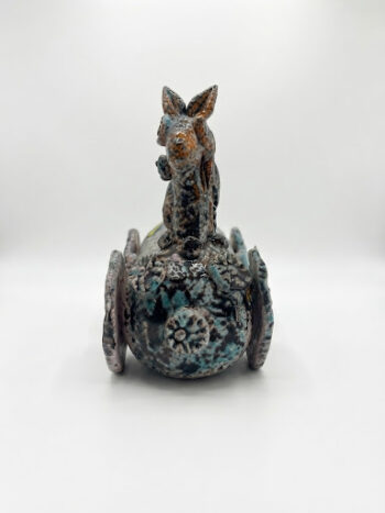 Cavallo di Troia A/N - in Ceramica di Santo Stefano di Camastra