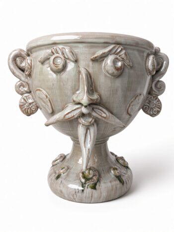Coppa Sikana Sfumata H27 - in Ceramica di Santo Stefano di Camastra