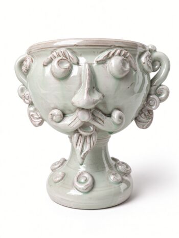Coppa Sikana H25 - in Ceramica di Santo Stefano di Camastra