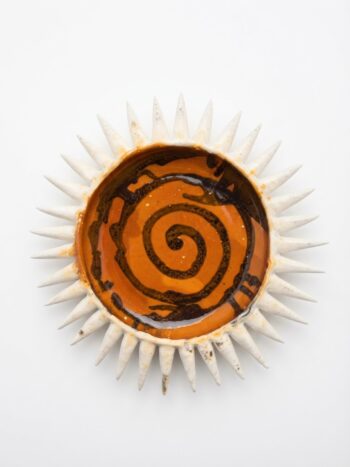 Ciotola Riccio Grande A/B - In Ceramica di Santo Stefano di Camastra