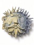 Maschera Sikana Aculei - in Ceramica di Santo Stefano di Camastra