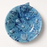 Centrotavola Pesci - in Ceramica di Santo Stefano di Camastra