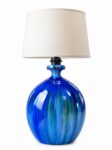 Lume Blu Completo - In Ceramica di Santo Stefano di Camastra