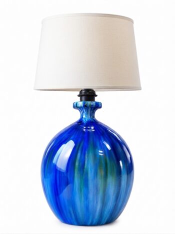 Lume Blu Completo - In Ceramica di Santo Stefano di Camastra