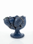 Vaso Fico D'india Blu - In Ceramica di Santo Stefano di Camastra