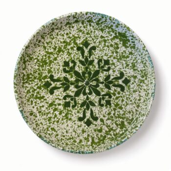 Vassoio Verde - in Ceramica di Santo Stefano di Camastra