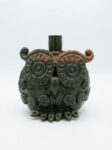 Gufo Candeliere - In Ceramica di Santo Stefano di Camastra