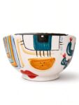 Ciotola Pokè Big Eyes Donna - in Ceramica di Santo Stefano di Camastra
